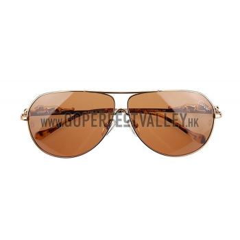 Cartier Wild Panthere Aviator Gold Sunglasses 307802