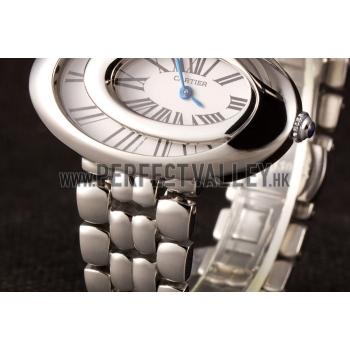 Replica Cartier Baignoire Hypnose White Dial Stainless Steel Case And Bracelet