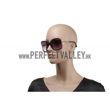 Cartier Owl Motif Black Sunglasses 307788