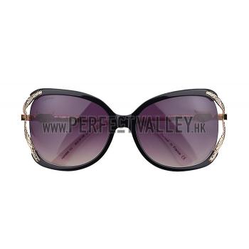 Cartier Owl Motif Black Sunglasses 307788