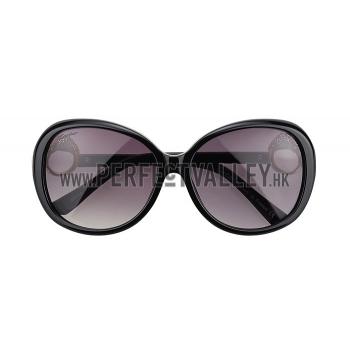 Cartier Panthere Decor Jewelry Black Sunglasses 307781