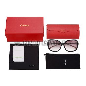 Cartier Panthere Wild de Cartier Black Frame Sunglasses  308067