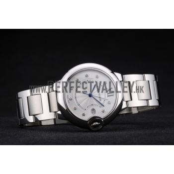 Cheap Cartier Ballon Bleu 38mm White Dial Stainless Steel Case And Bracelet