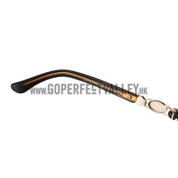 Cartier Golden Logo Detail Brown Frame Sunglasses 308276