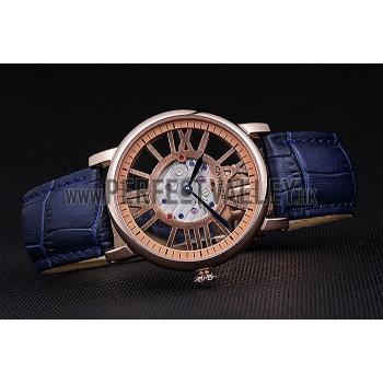 Cartier Rotonde Skeleton Flying Tourbillon Blue 621965