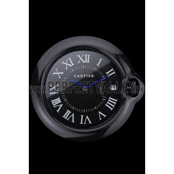 Cartier Bleu de Ballon Wall Clock Black  622466