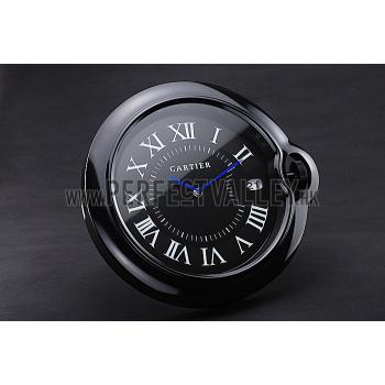 Cartier Bleu de Ballon Wall Clock Black  622466