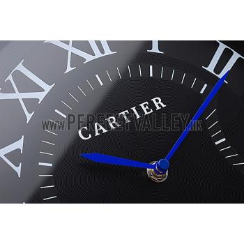 Cartier Bleu de Ballon Wall Clock Black  622466