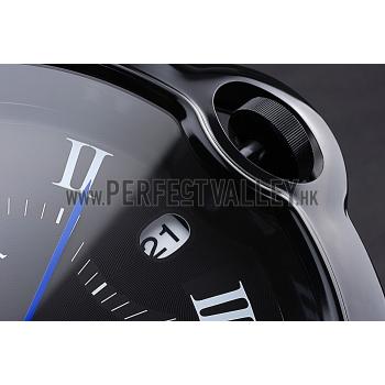 Cartier Bleu de Ballon Wall Clock Black  622466