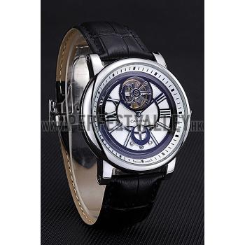 Cartier Rotonde Flying Tourbillon White Dial 621945