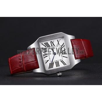 Cartier Santos 100 Polished Stainless Steel Bezel 621918