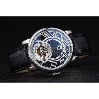 Cartier Rotonde Flying Tourbillon Black Dial 621941