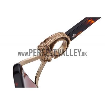 Replica Cartier Retro Havana Sunglasses 307787