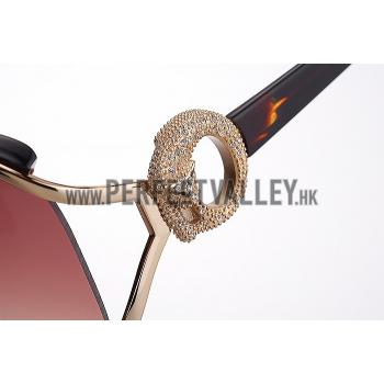 Replica Cartier Retro Havana Sunglasses 307787