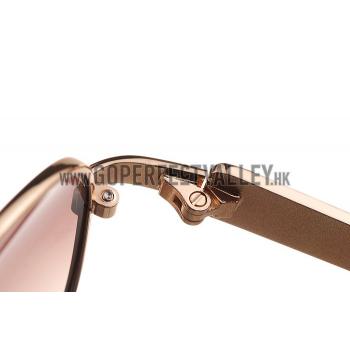 Cheap Cartier Panthere Aviator Gold Frame Brown Lense Sunglasses 308128