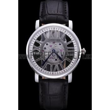 Cartier Rotonde Skeleton Flying Tourbillon Black 621972