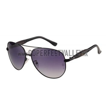 Cartier Aviator Black Frame Grey Lenses Sunglasses 308124 Replica