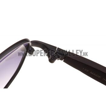 Cartier Aviator Black Frame Grey Lenses Sunglasses 308124 Replica