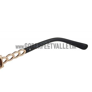 Cartier Panthere Decor Black Frame Sunglasses 308259