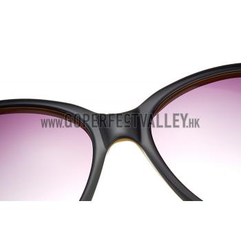 Cartier Golden Logo Detail Black And Yellow Frame Sunglasses 308277 Replica