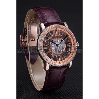 Cartier Rotonde Skeleton Flying Tourbillon Purple 621963