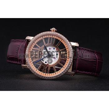 Cartier Rotonde Skeleton Flying Tourbillon Purple 621963