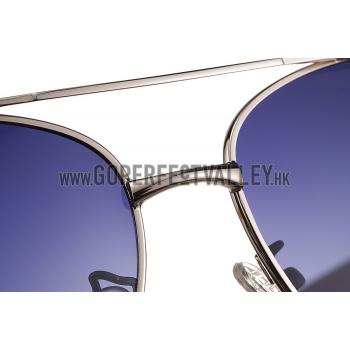 Cartier Panthere Detail Silver Frame Grey Lenses Sunglasses 308133 Replica