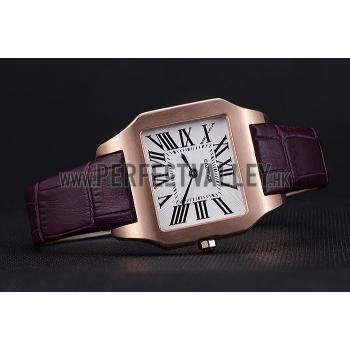 Cheap Cartier Santos 100 Polished Rose Gold Bezel 621921