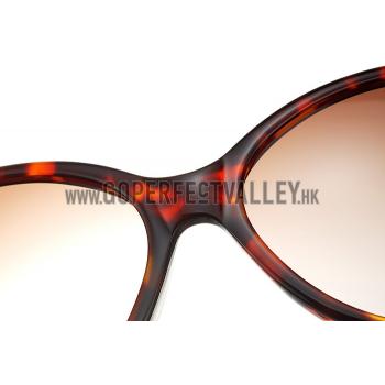 Cartier Golden Finish Panthere Detail Light Tortoiseshell Frame Sunglasses 308267 Replica