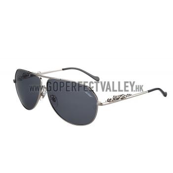 Cartier Wild Panthere Aviator Silver Sunglasses 307801