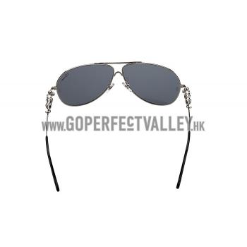 Cartier Wild Panthere Aviator Silver Sunglasses 307801