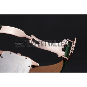 Replica Cartier Santos 100 Diamond Rose Gold Bezel 621930