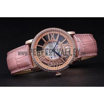 Cartier Rotonde Skeleton Flying Tourbillon Light Pink 621960