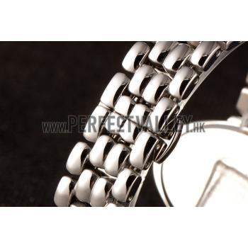 Replica Cartier Baignoire Hypnose White Dial Diamonds Steel Case Steel Bracelet