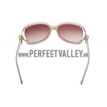 Cartier Retro Beige Sunglasses 307793