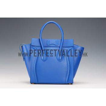 Celine Mini Luggage Blue