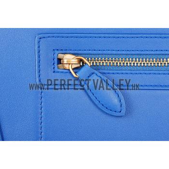 Celine Mini Luggage Blue