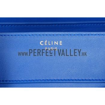 Celine Mini Luggage Blue