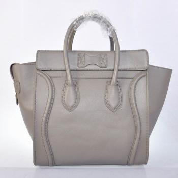 Celine  3074 Cow Leather Grey Replica