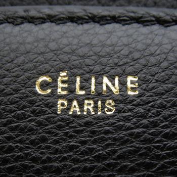 Replica Celine 0192 Cow Leather Black Handbag HM00660