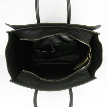 Replica Celine 0192 Cow Leather Black Handbag HM00660