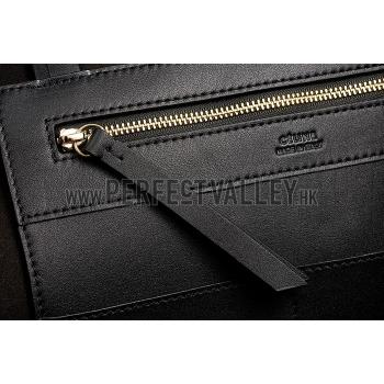 Celine Cabas Phantom Bag Black 18926753