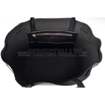 Replica Celine Cabas Phantom Tie Tote Black 18926754