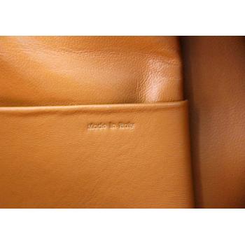 Celine  80017 2way Cow Leather Orange Handbag