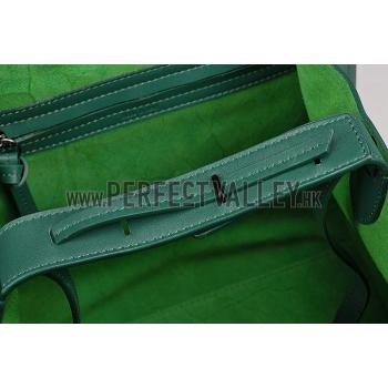 Celine Luggage Phantom Tote Green Replica