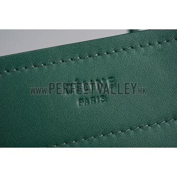 Celine Luggage Phantom Tote Green Replica