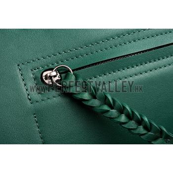 Celine Luggage Phantom Tote Green Replica