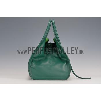 Celine Luggage Phantom Tote Green Replica