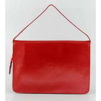 Cheap Celine  60066 Cow Leather Red Handbag