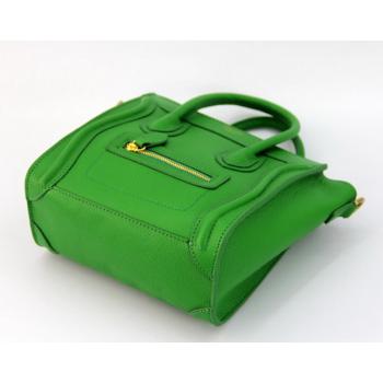 Celine 80029 Ladies Cow Leather Green Bag HM01664